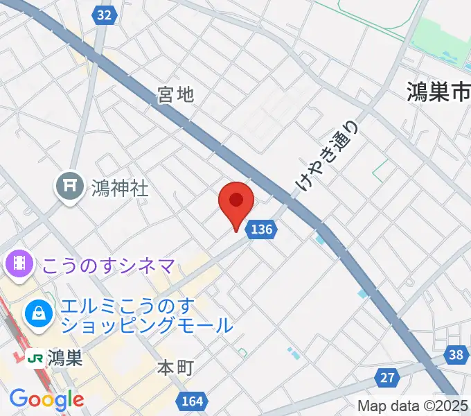 フラワーラジオの地図