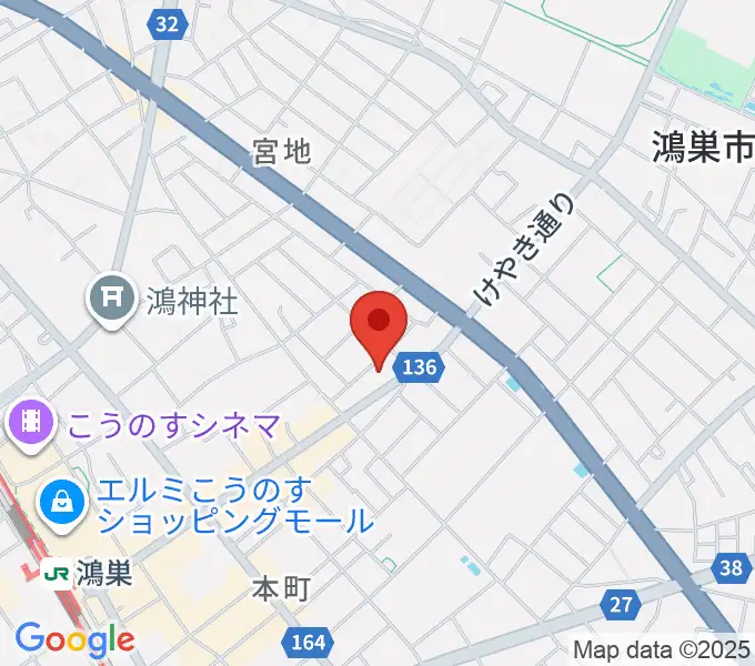 フラワーラジオの地図