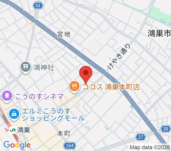 フラワーラジオの地図