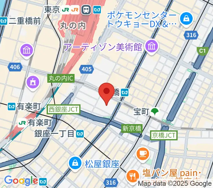 中央エフエム ラジオシティの地図