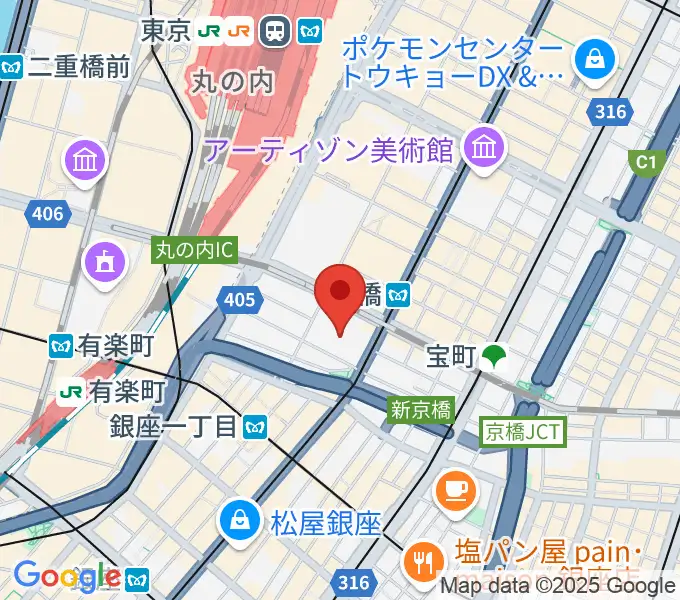 中央エフエム ラジオシティの地図