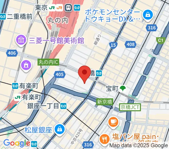 中央エフエム ラジオシティの地図