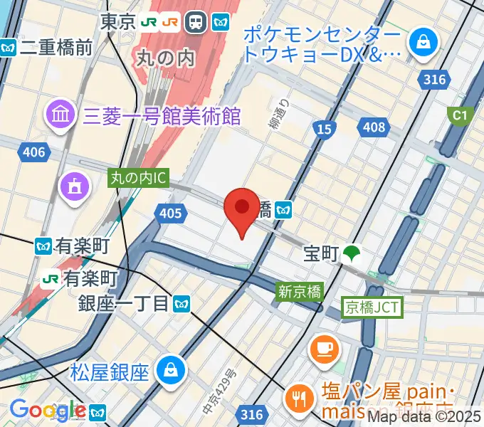 中央エフエム ラジオシティの地図