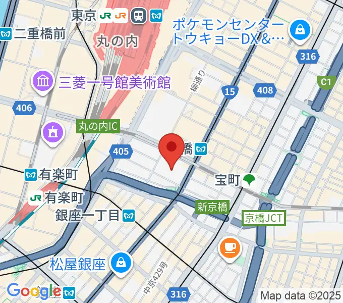 中央エフエム ラジオシティの地図