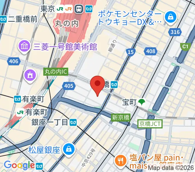 中央エフエム ラジオシティの地図