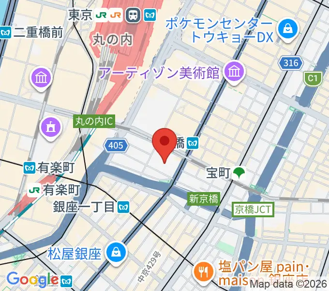 中央エフエム ラジオシティの地図