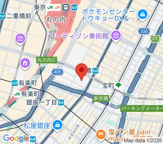 中央エフエム ラジオシティの地図