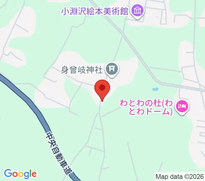 エフエム八ヶ岳の地図