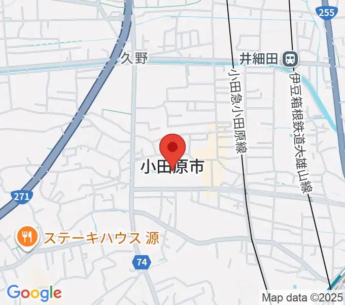 FMおだわらの地図