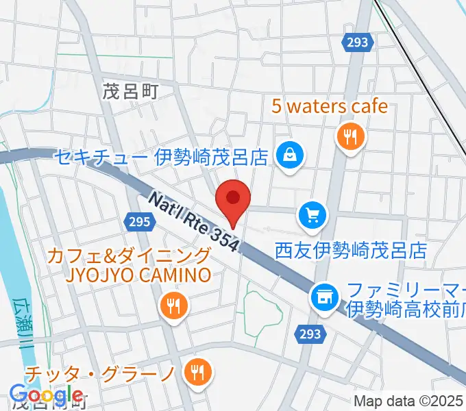 いせさきFMの地図