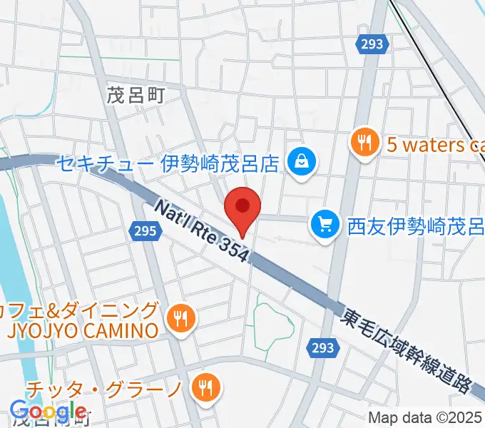 いせさきFMの地図