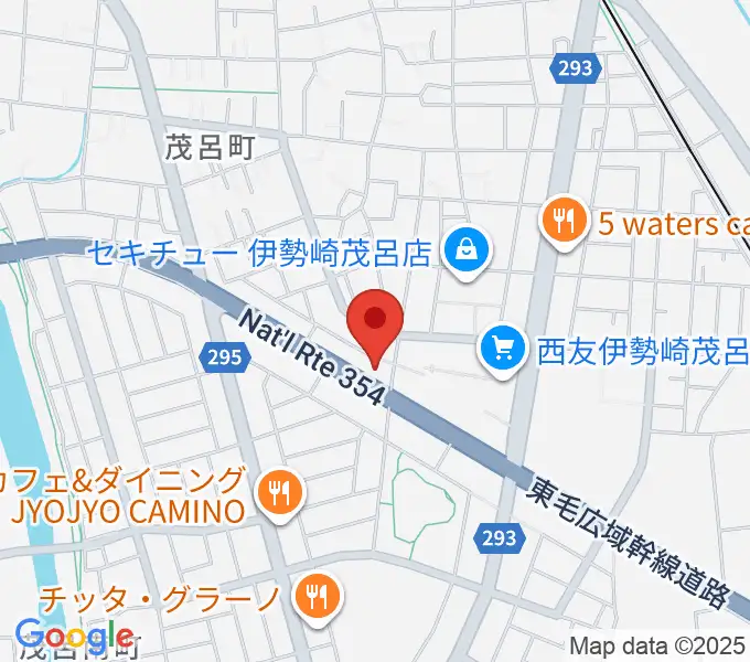 いせさきFMの地図