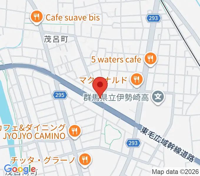 いせさきFMの地図