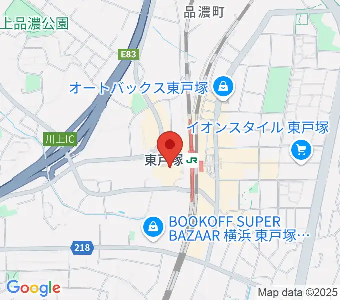 エフエム戸塚の地図