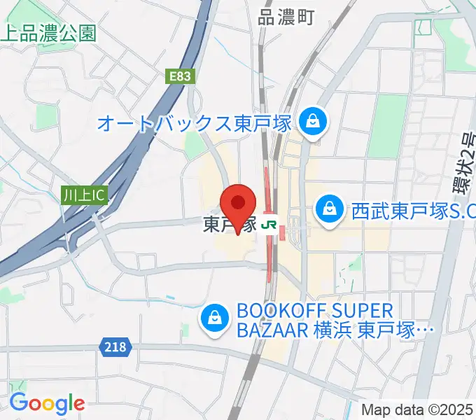エフエム戸塚の地図
