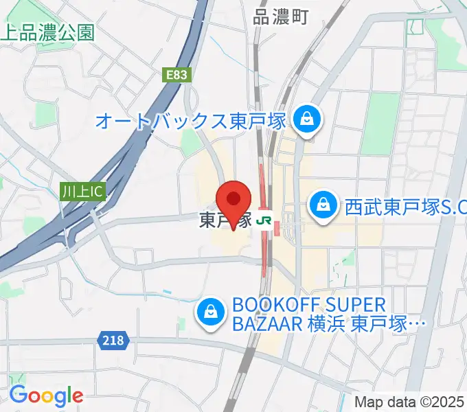 エフエム戸塚の地図