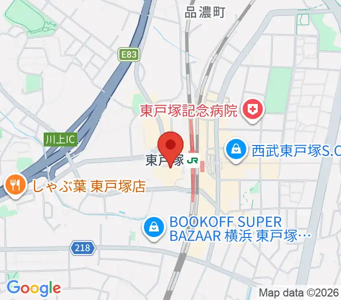 エフエム戸塚の地図