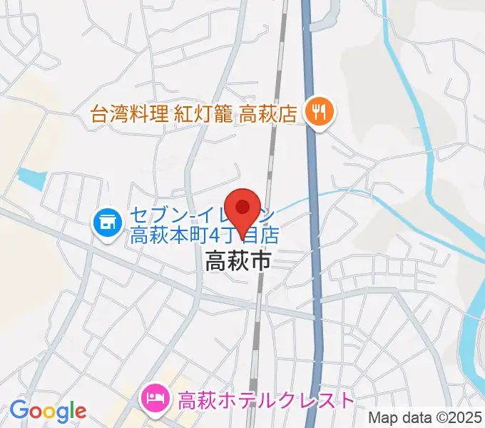 たかはぎFMの地図