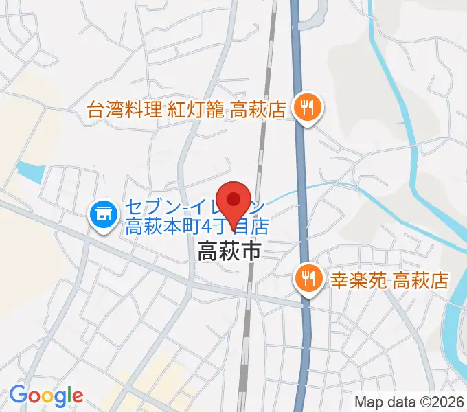 たかはぎFMの地図