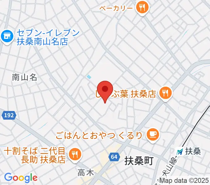 扶桑文化会館の地図