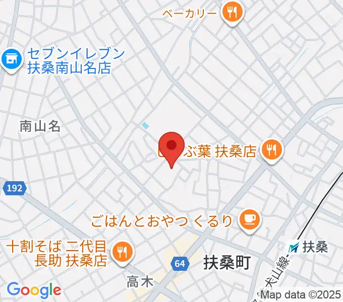 扶桑文化会館の地図