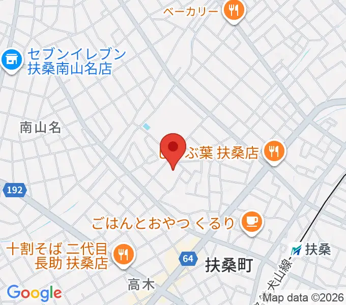 扶桑文化会館の地図