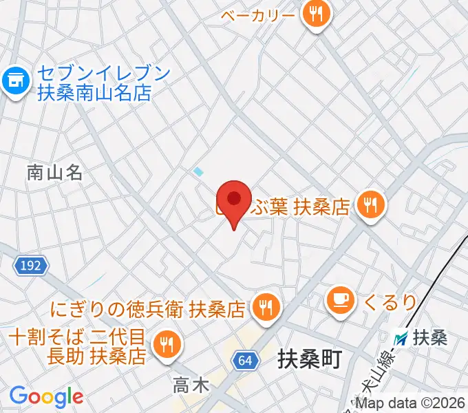 扶桑文化会館の地図