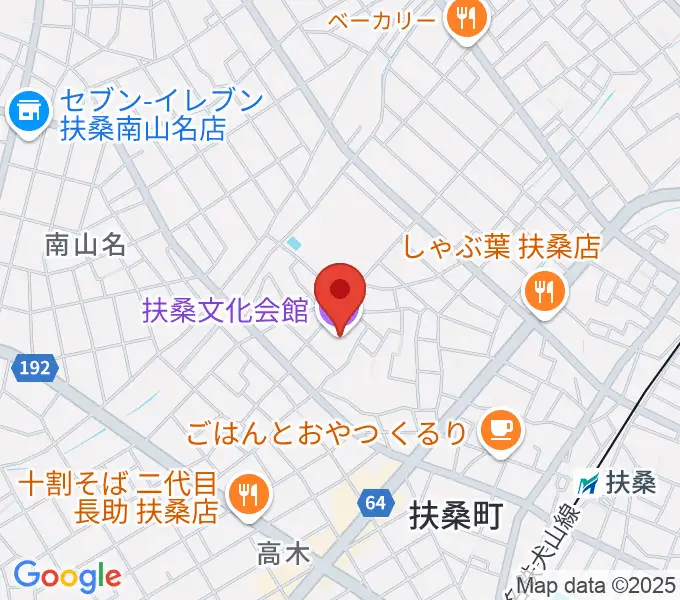 扶桑文化会館リハーサル室・ホールの地図