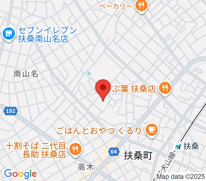 扶桑文化会館リハーサル室・ホールの地図