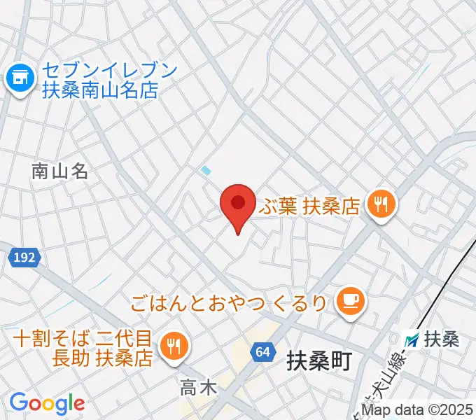 扶桑文化会館リハーサル室・ホールの地図