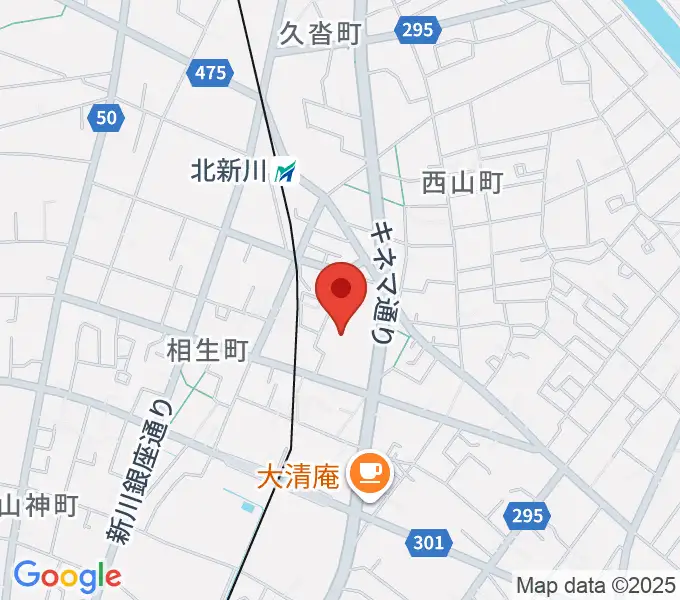 碧南市芸術文化ホールの地図