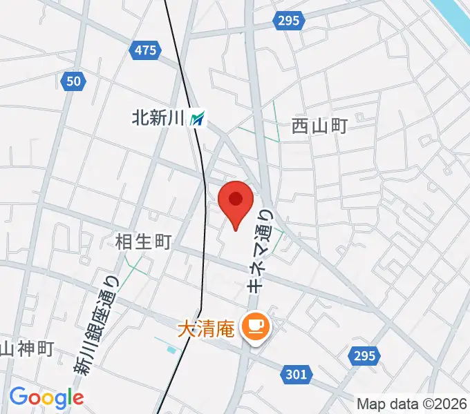 碧南市芸術文化ホールの地図