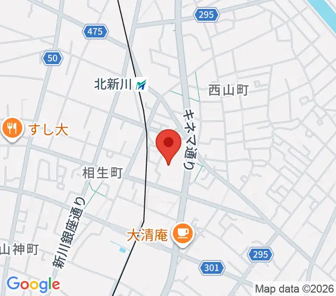 碧南市芸術文化ホールの地図