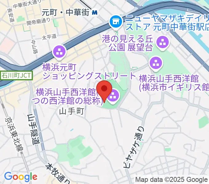 ベーリック・ホールの地図
