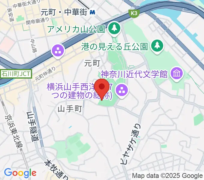 ベーリック・ホールの地図