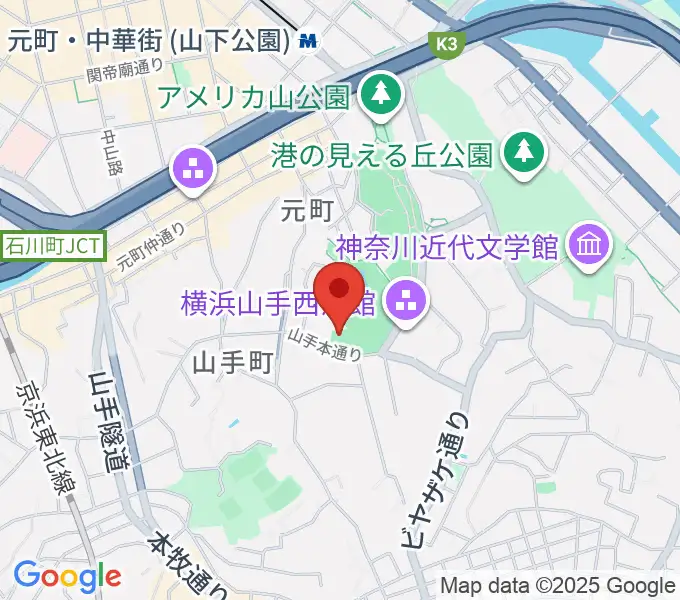 ベーリック・ホールの地図