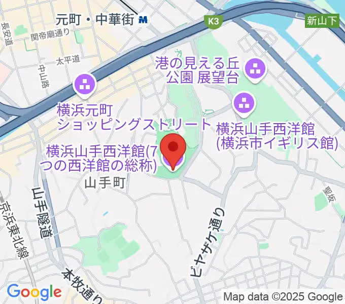 エリスマン邸の地図