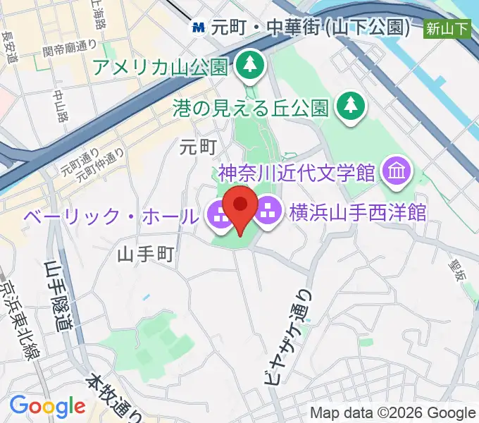 エリスマン邸の地図