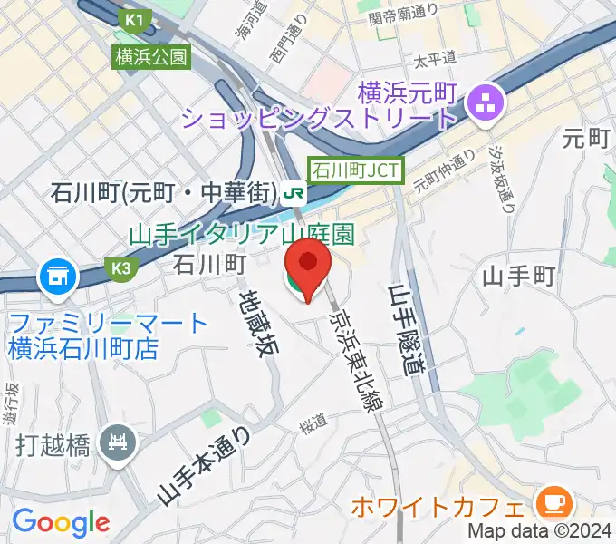 外交官の家の地図