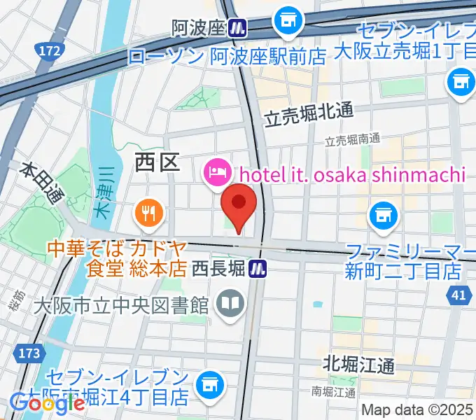 細野ビルヂングの地図