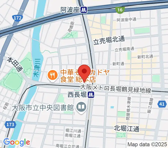 細野ビルヂングの地図