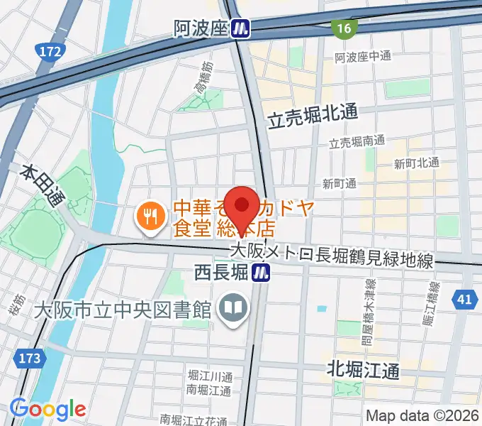 細野ビルヂングの地図