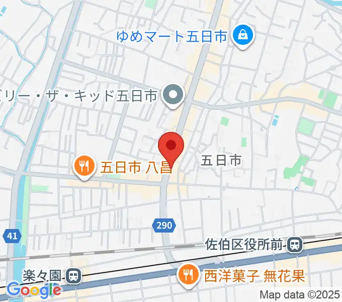 広島オクトパスの地図
