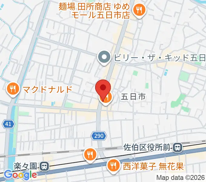 広島オクトパスの地図