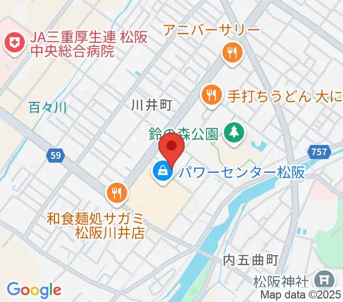 農業屋コミュニティ文化センターの地図