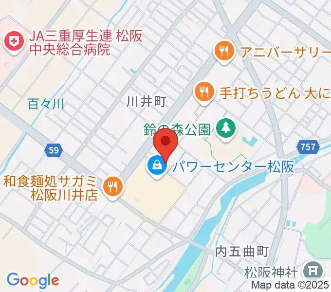 農業屋コミュニティ文化センターの地図