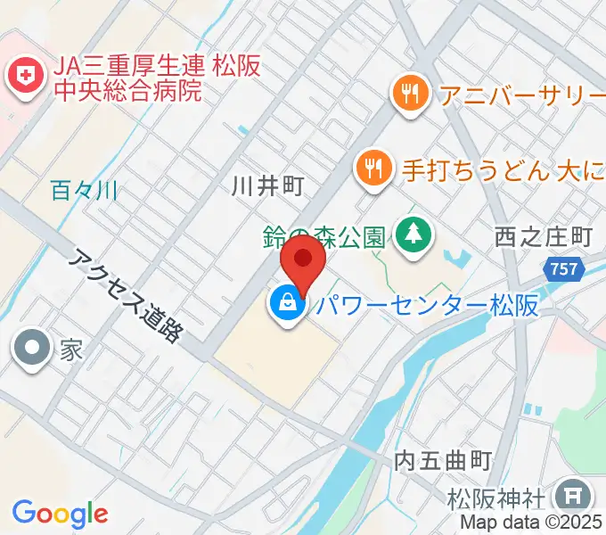 農業屋コミュニティ文化センターの地図
