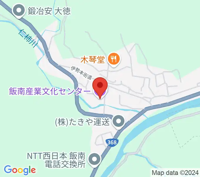 飯南産業文化センターの地図