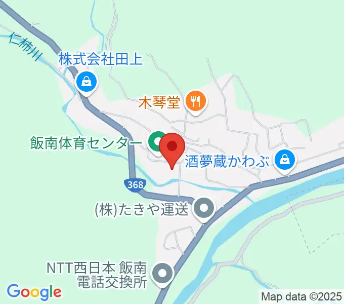 飯南産業文化センターの地図