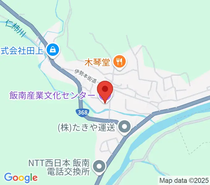 飯南産業文化センターの地図